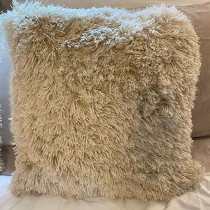 18x18 Shag Pillows